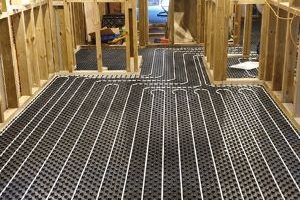 first floor heating solution