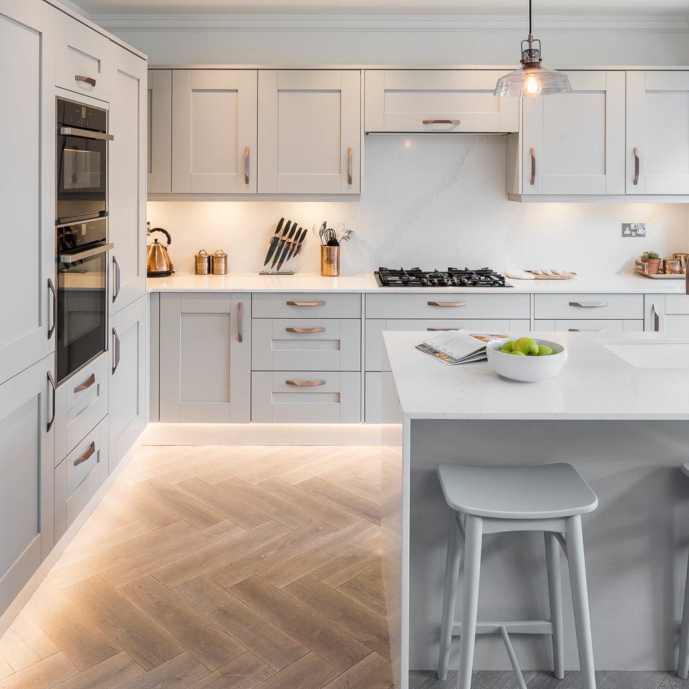 water underfloor heating project