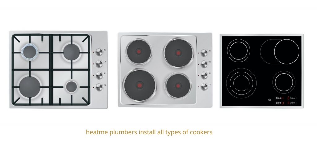 Gas, electric and induction cooker installers